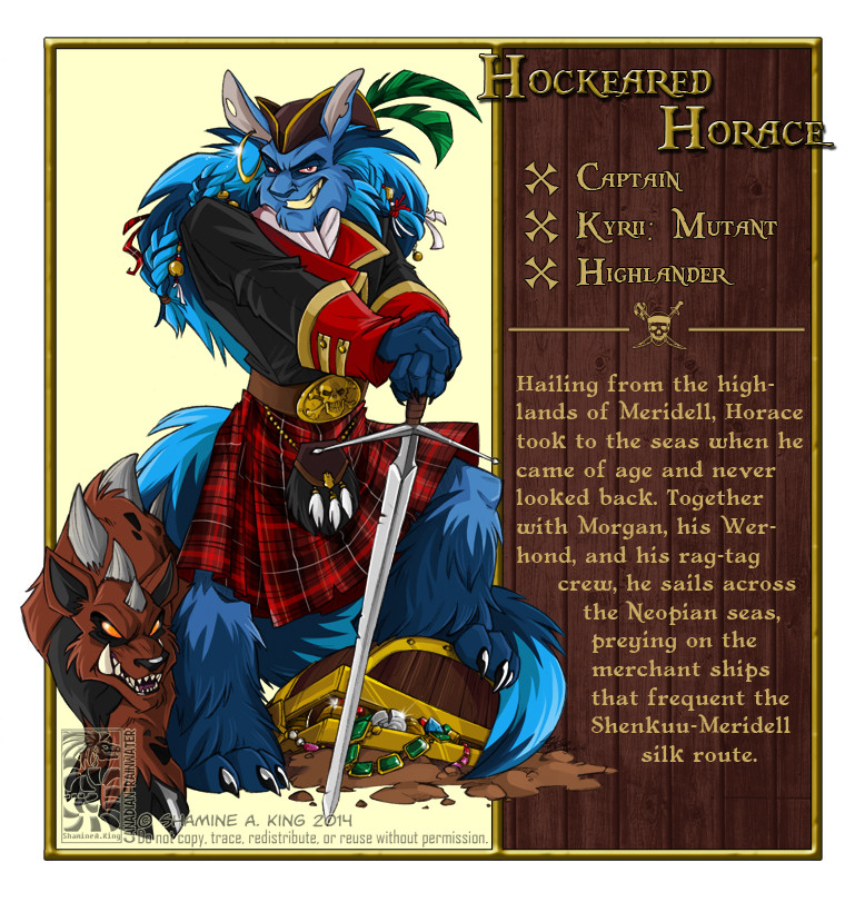 Neopet Profiles (2014): Hockeared Horace