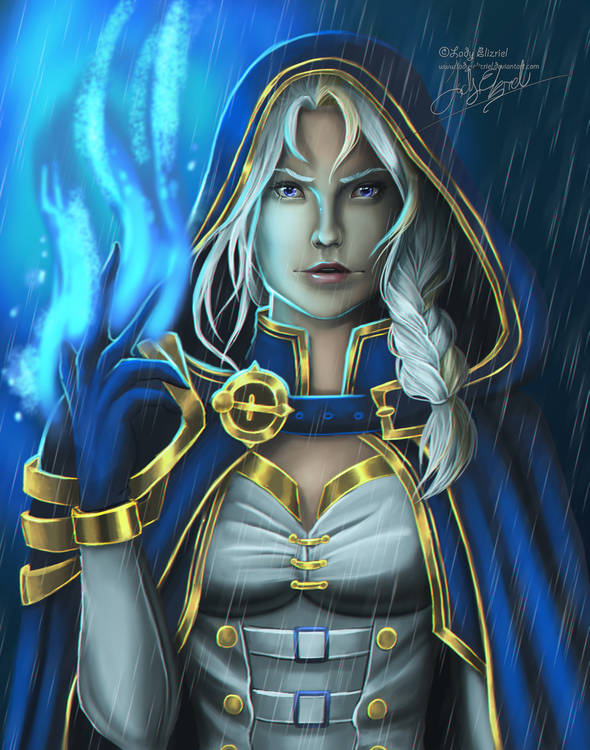 Artstation Wow Daughter Of The Sea Lady Elizriel