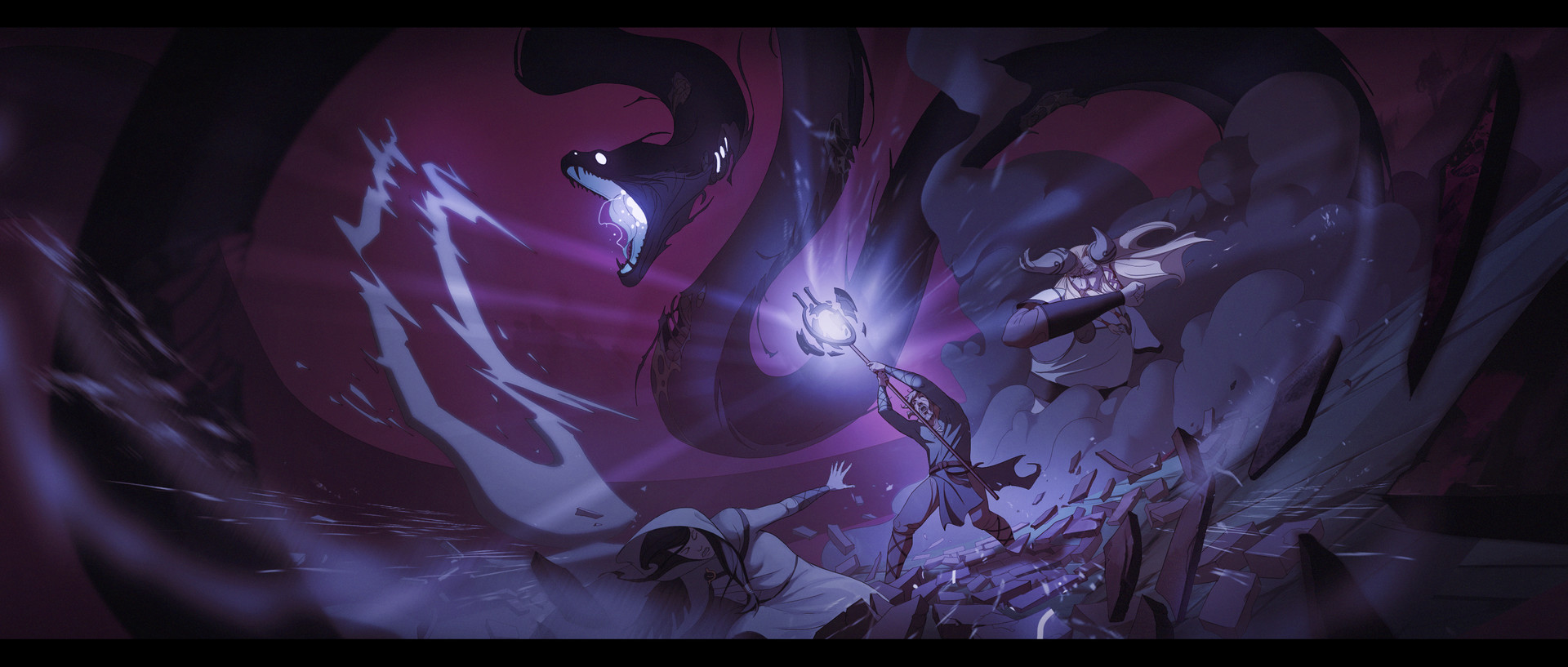 Artstation Banner Saga 3 Cinemas Colorscripts Danny Moll