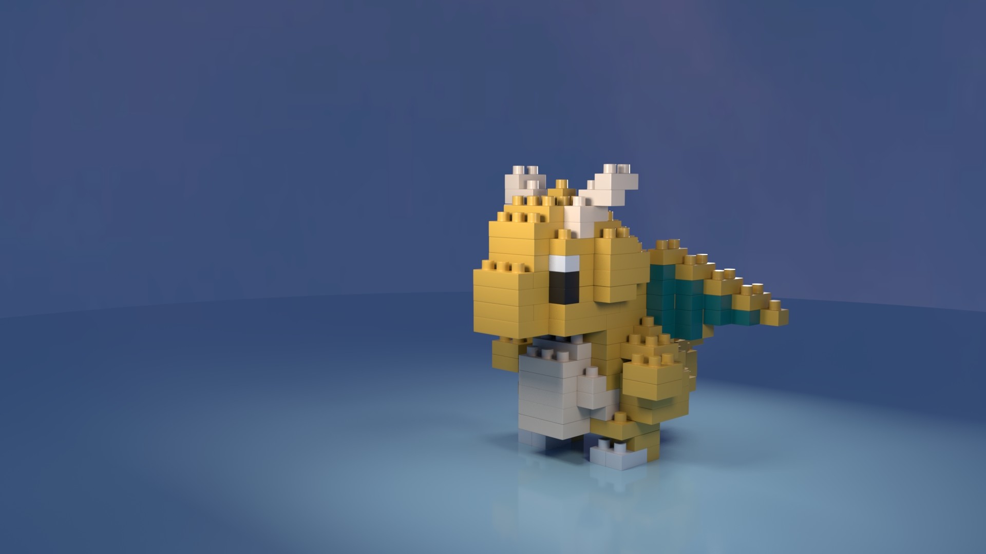 Ravenna . Nanoblock Dragonite