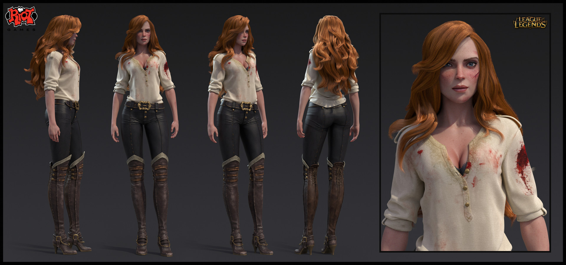 Artstation Miss Fortune For The New Ryze Cgtrailer From Riot