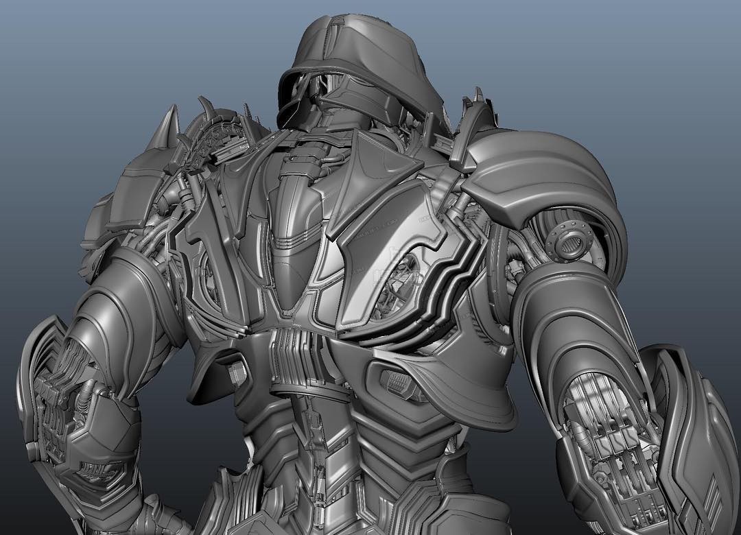 Artstation Megatron For Transformers The Last Knight Christopher Lee Zammit