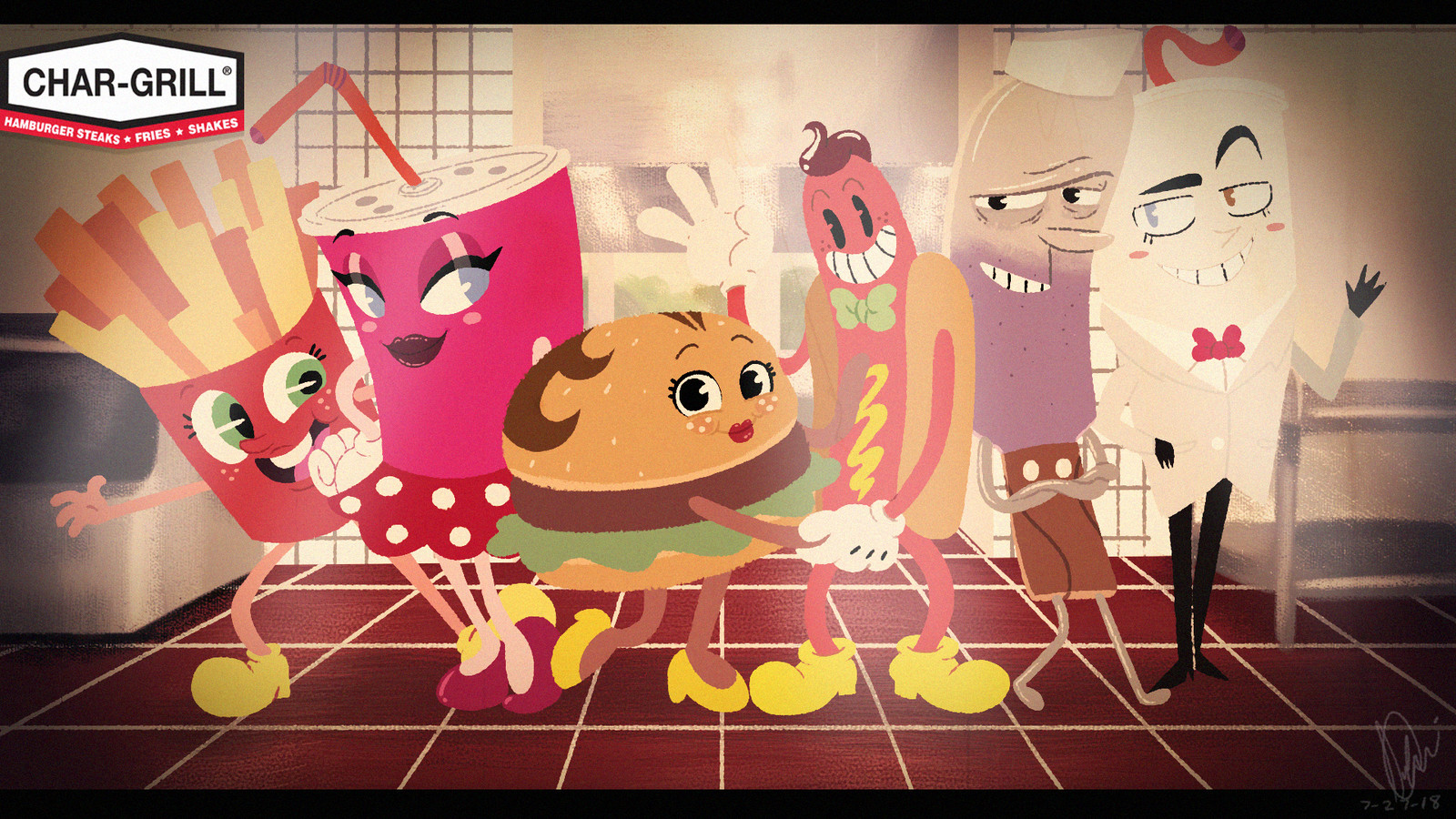 Char-Grill: Animated Series