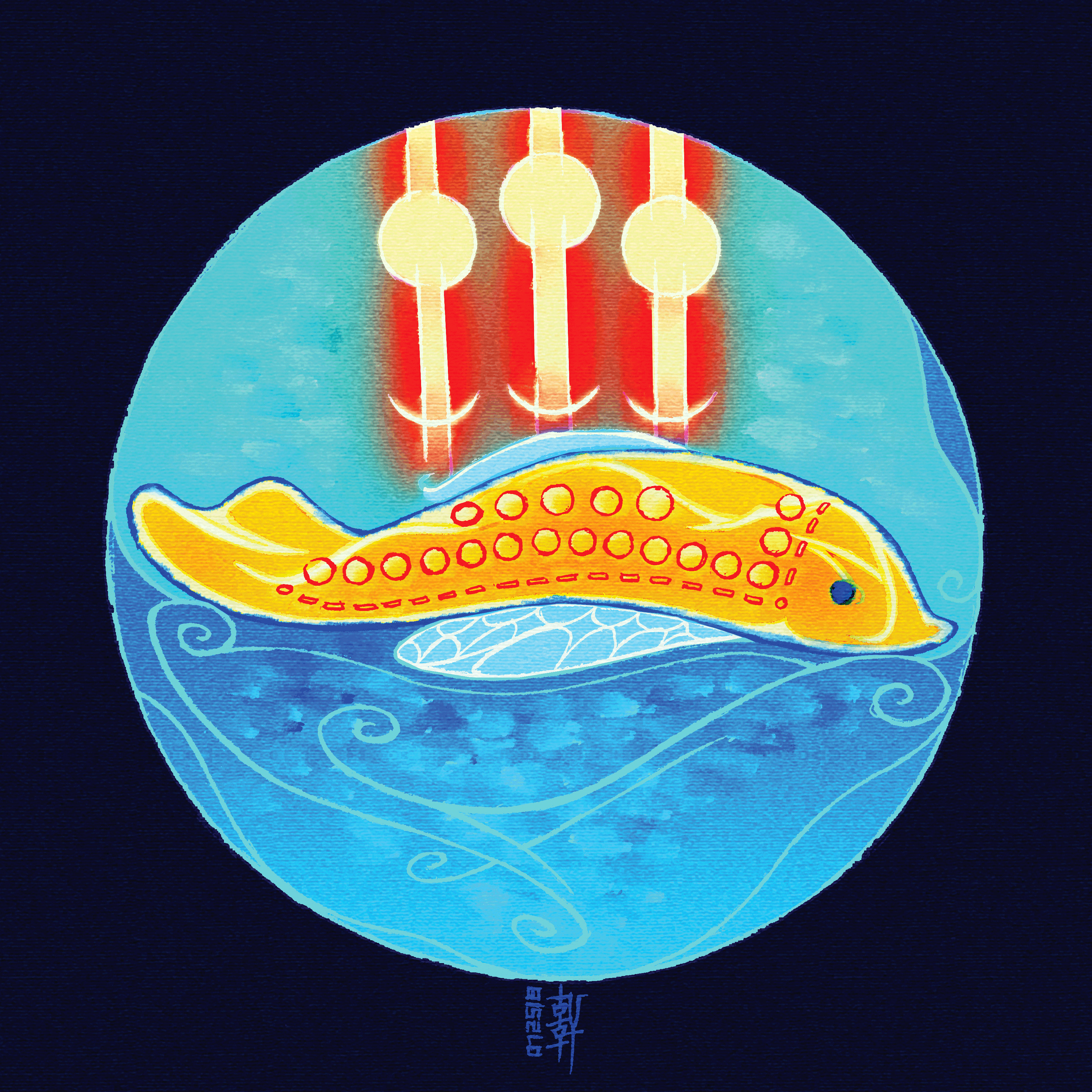Day 07-25-18 - Golden Koi