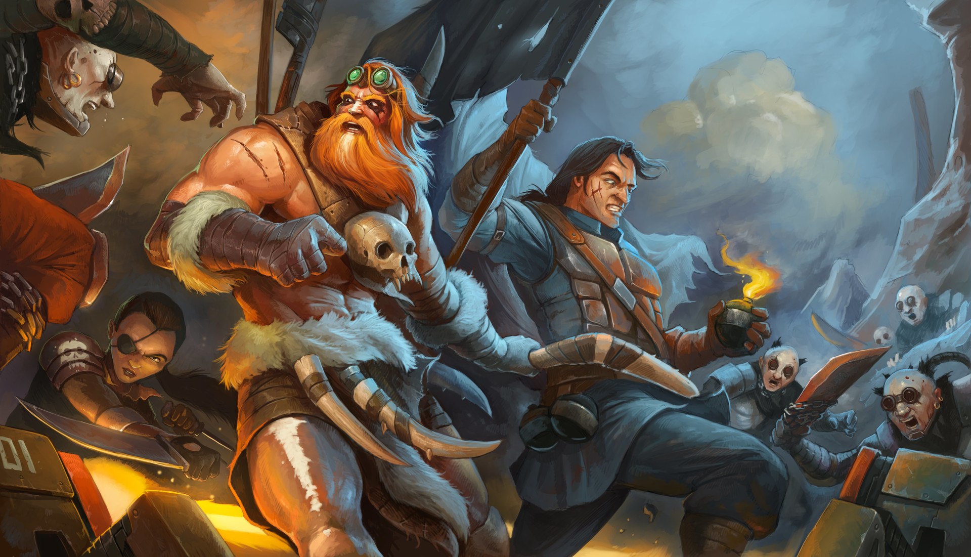 ArtStation - quot;Ragtag Crewquot; game some concepts  arts