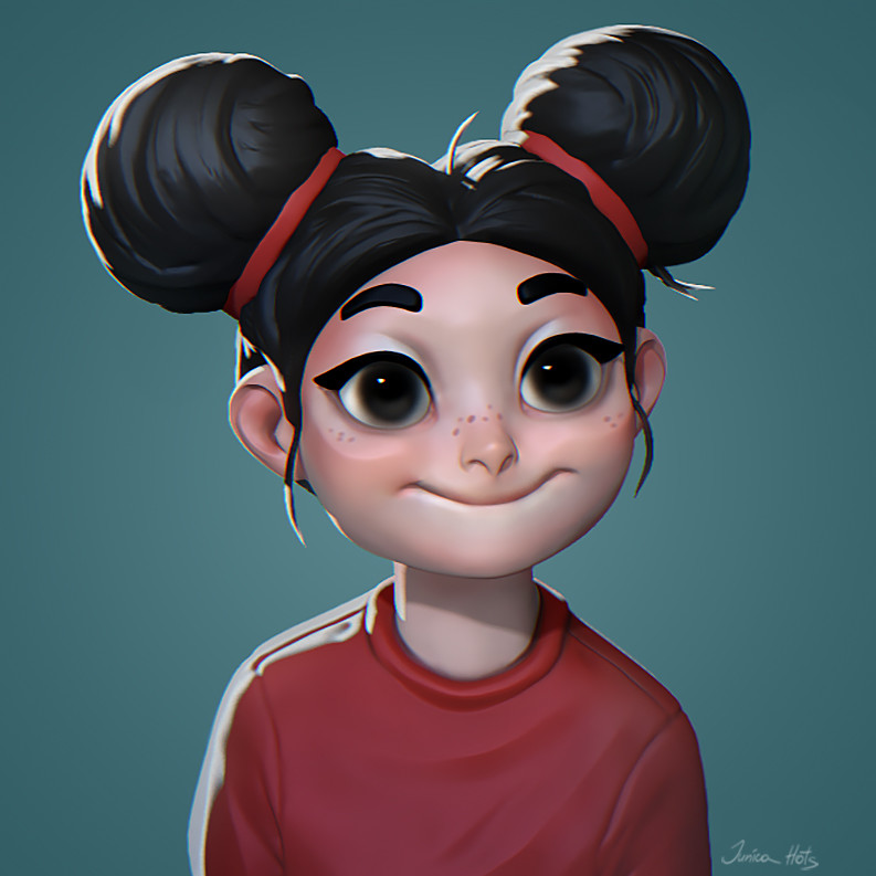 Wallpaper Artstation Pucca Junica Hots For Free