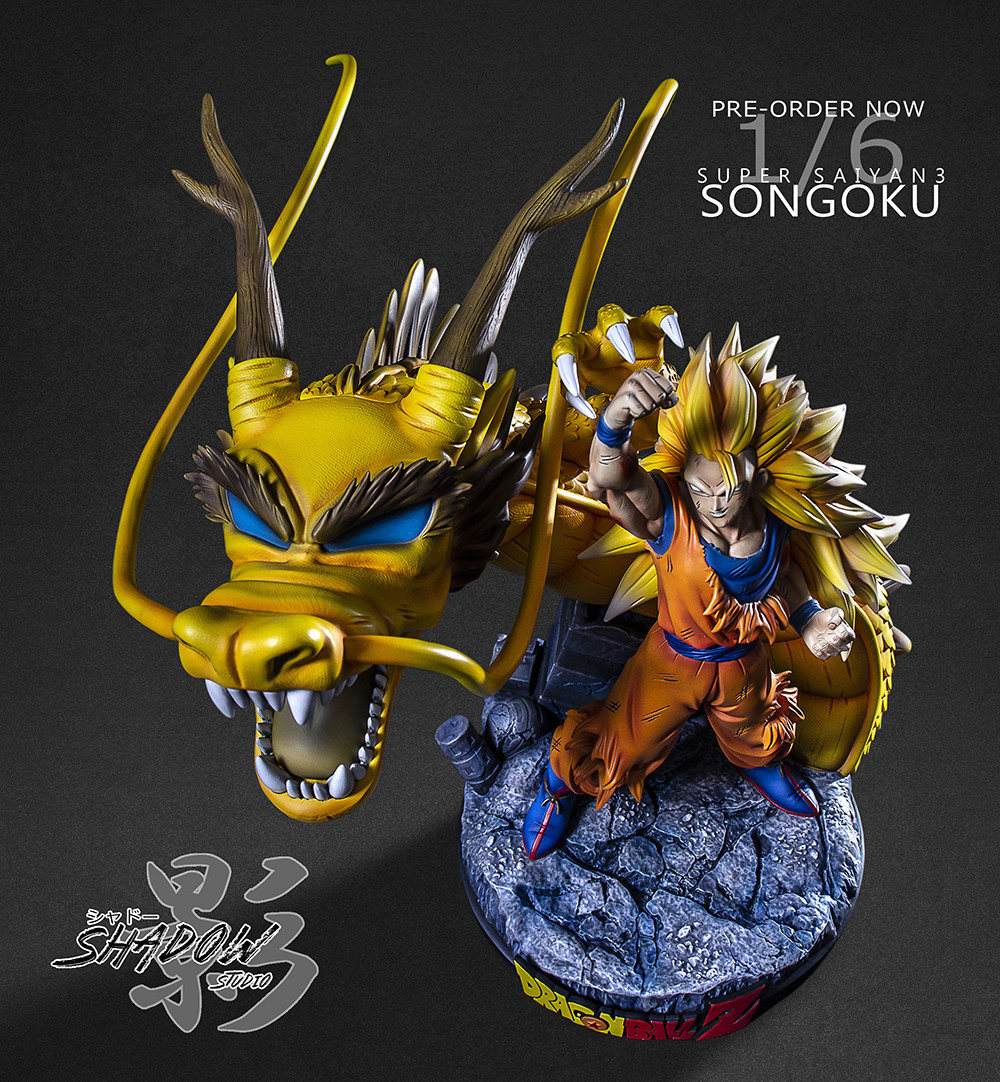 Super Saiyan 3 Goku Dragon Fist