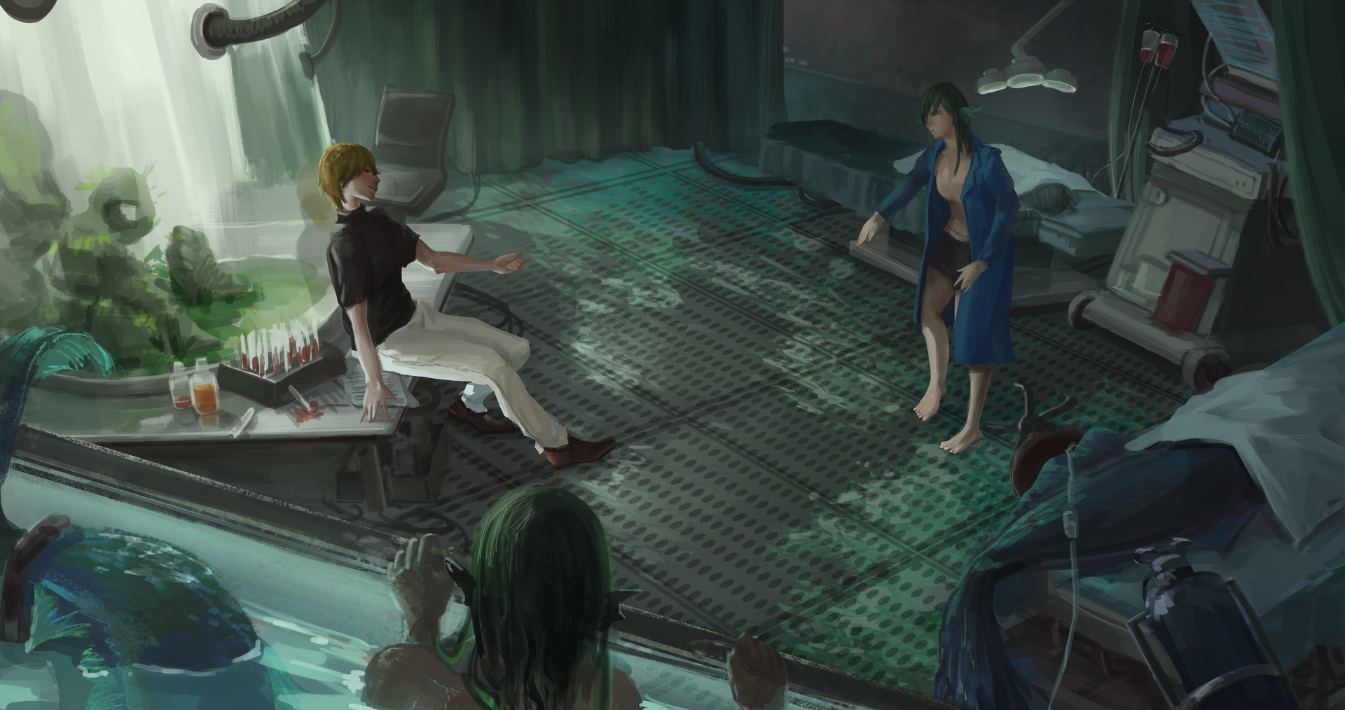 二妖二 人鱼小姐