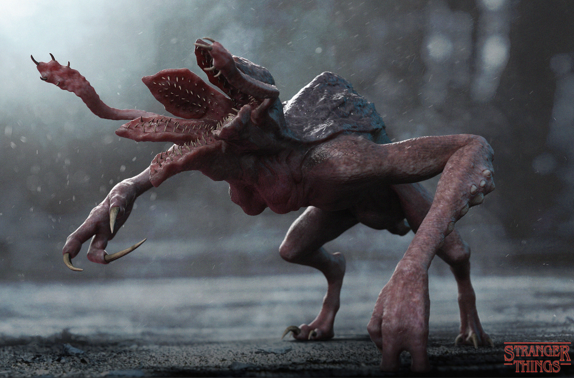 Artstation Demogorgon Rose Swincer Demogorgon is killer from the show stranger thing. artstation demogorgon rose swincer