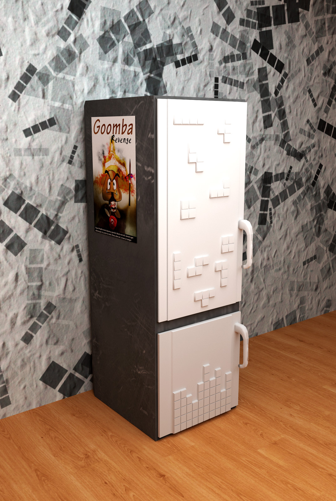 Tetris fridge