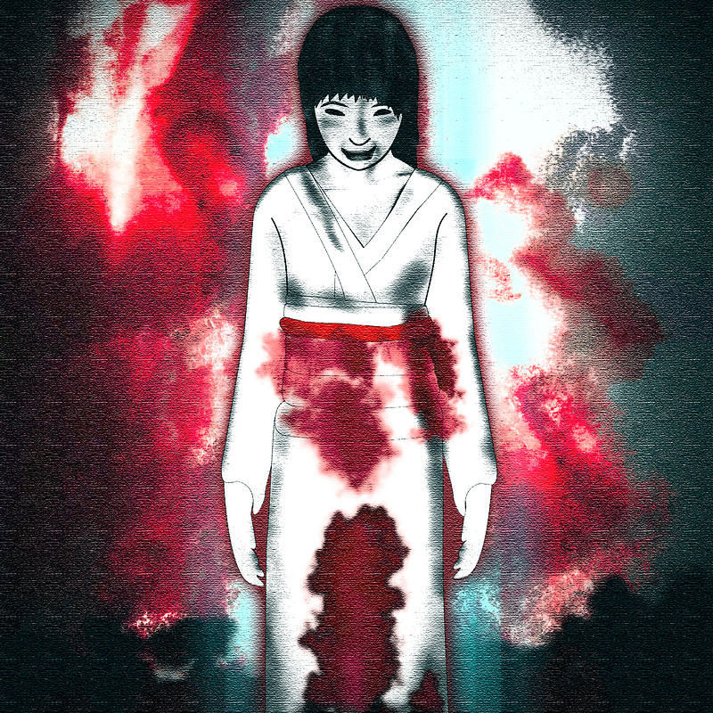 Fatal Frame 2 fan art - Sae