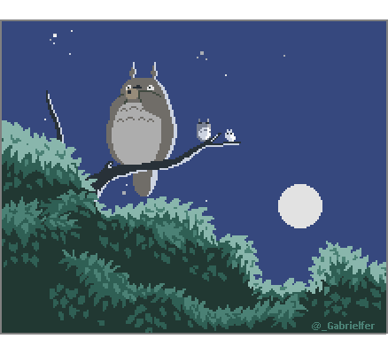 Artstation Ghibli Themed Arts Gabriel Fernandes