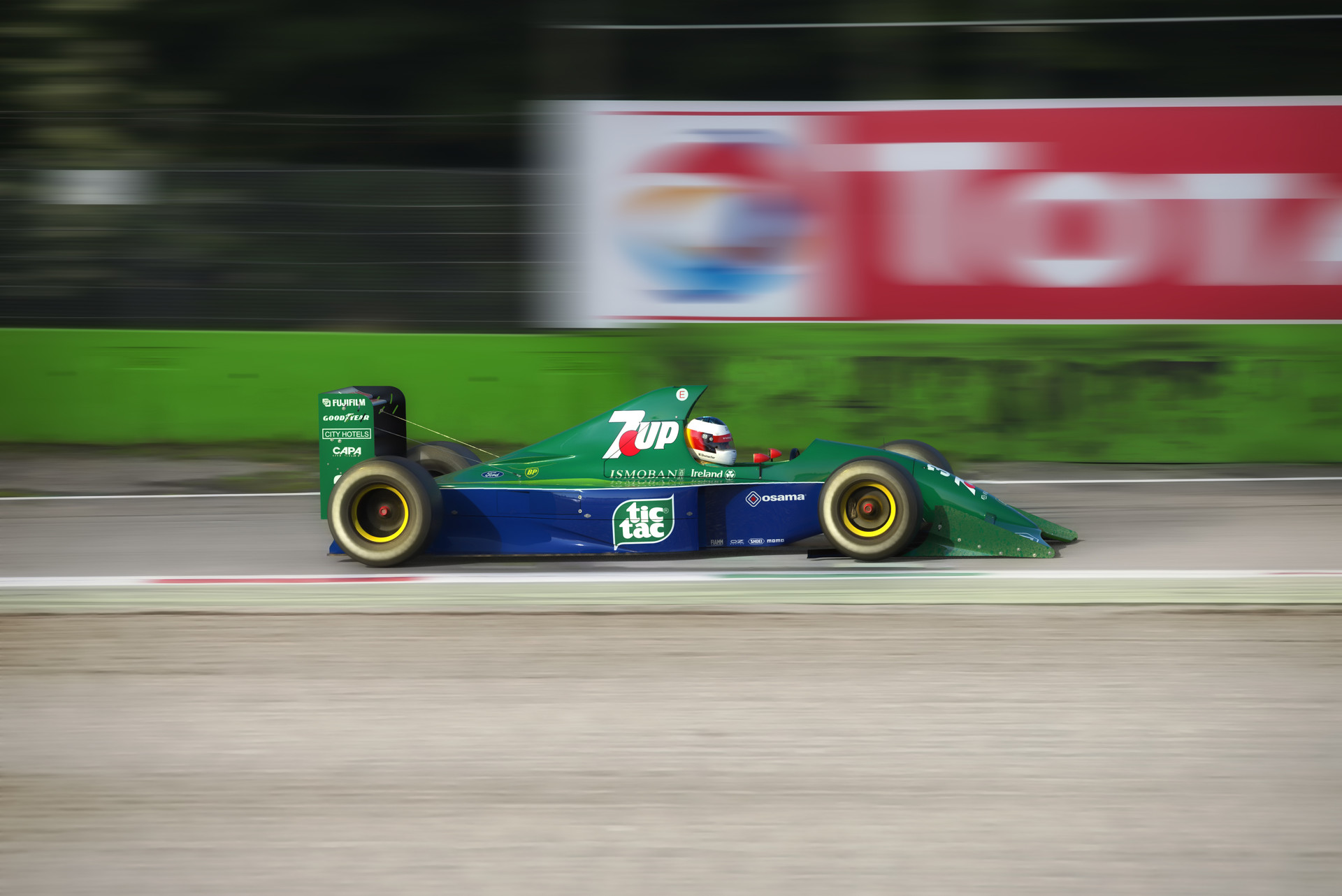 Federico Zimbaldi Jordan 191 Formula 1