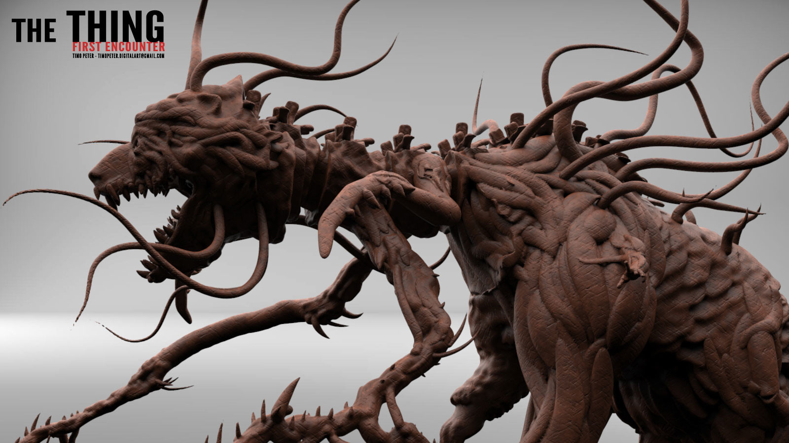 Artstation The Thing Timo Peter