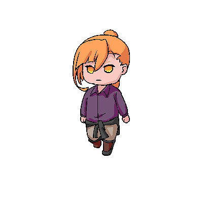 Artstation 夕空の紙飛行機