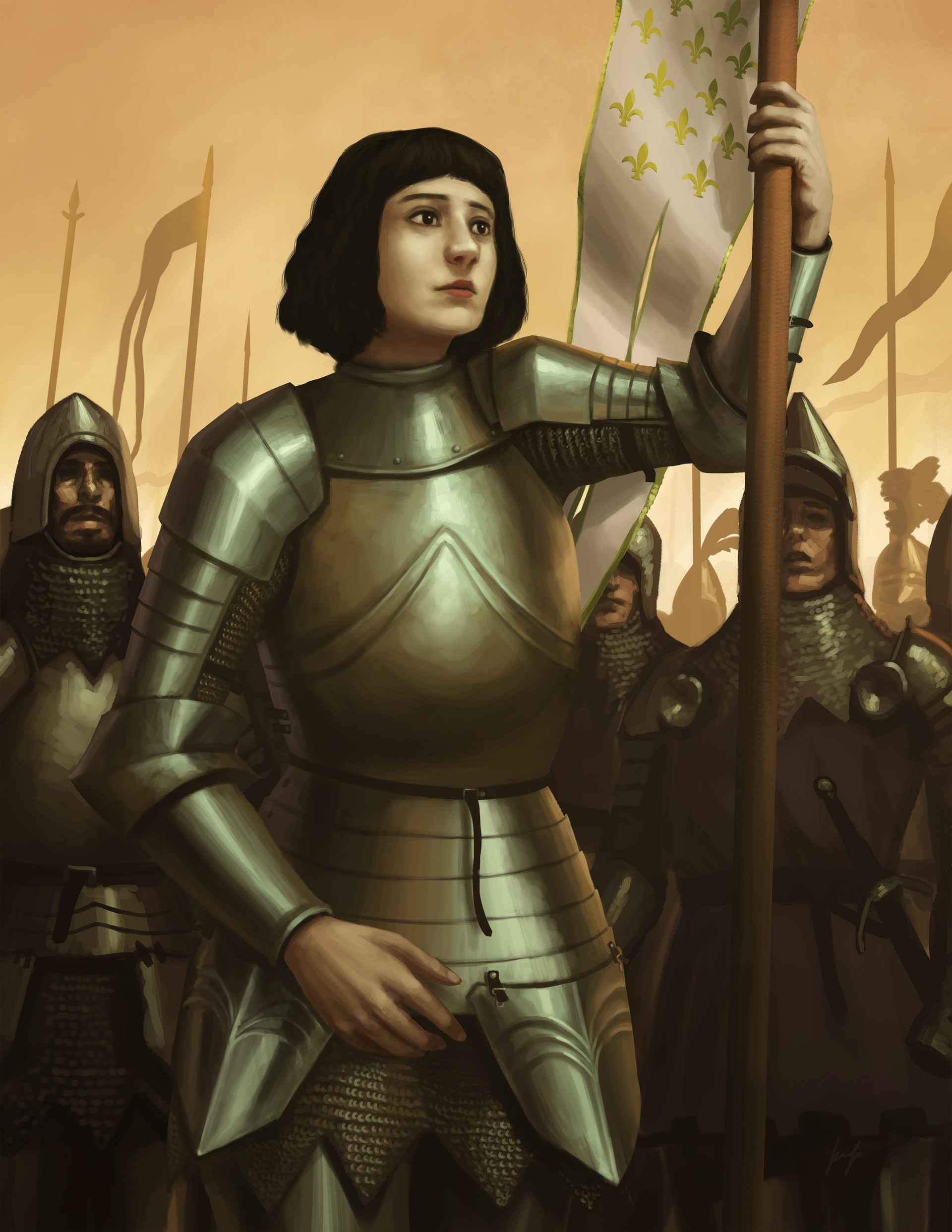 1. Joan of Arc (Maid of Orleans). 