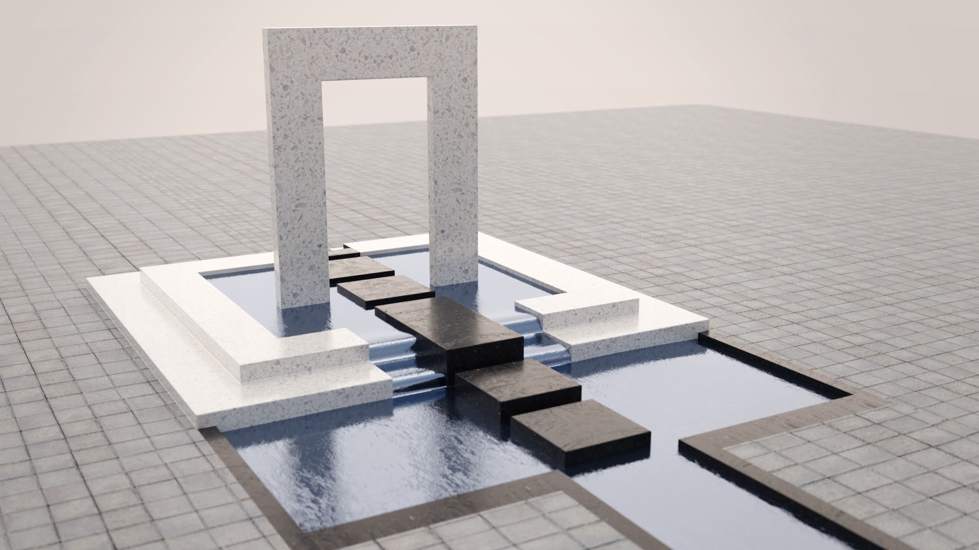 ArtStation Fountain Gate