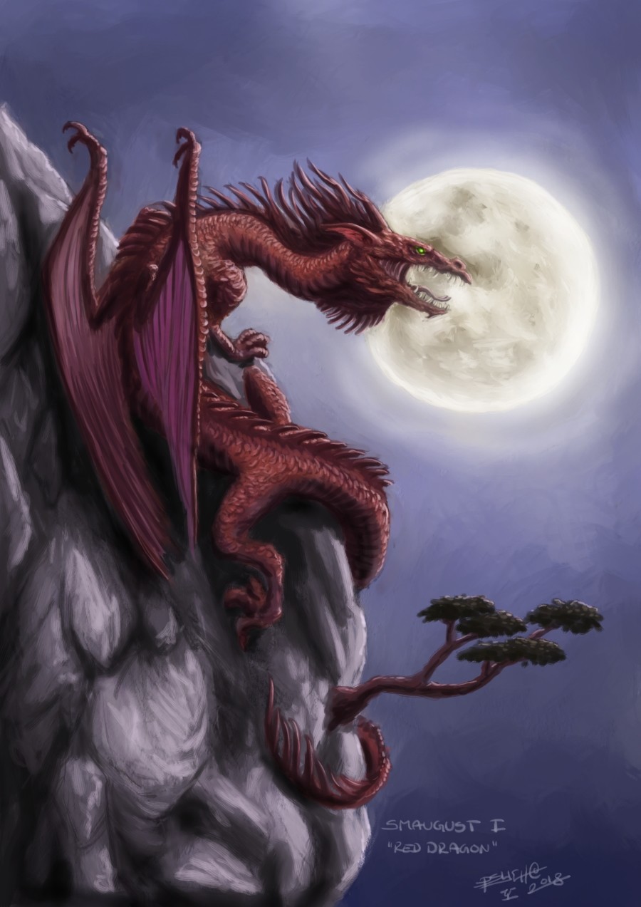 Smaugust 1 "Red Dragon"