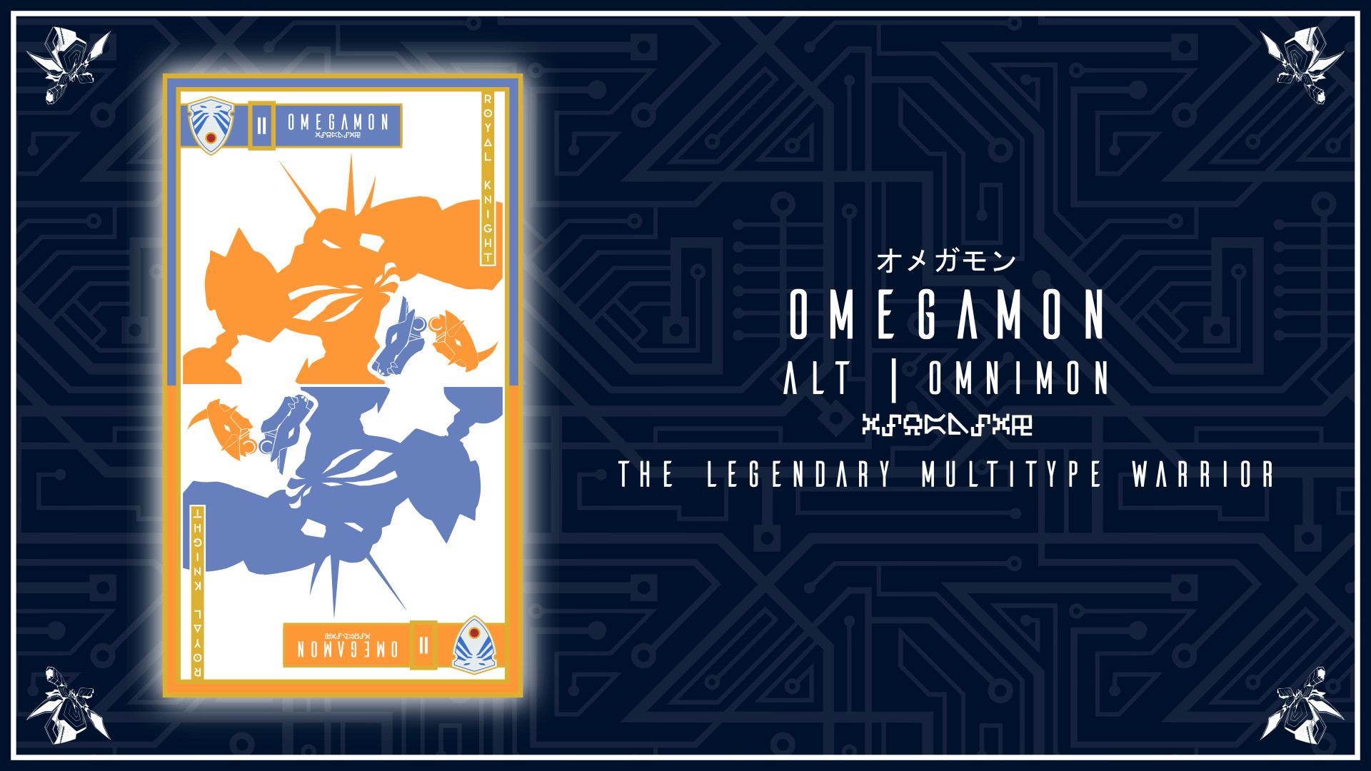 ArtStation - [Digimon] Knights of Yggdrasil | Royal Knights Card Set