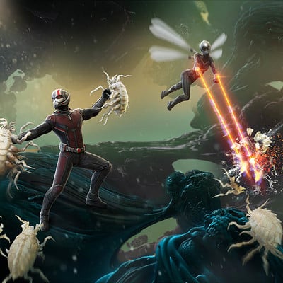 Ant-Man and the Wasp: Early Microverse Ideas - Mite Attack