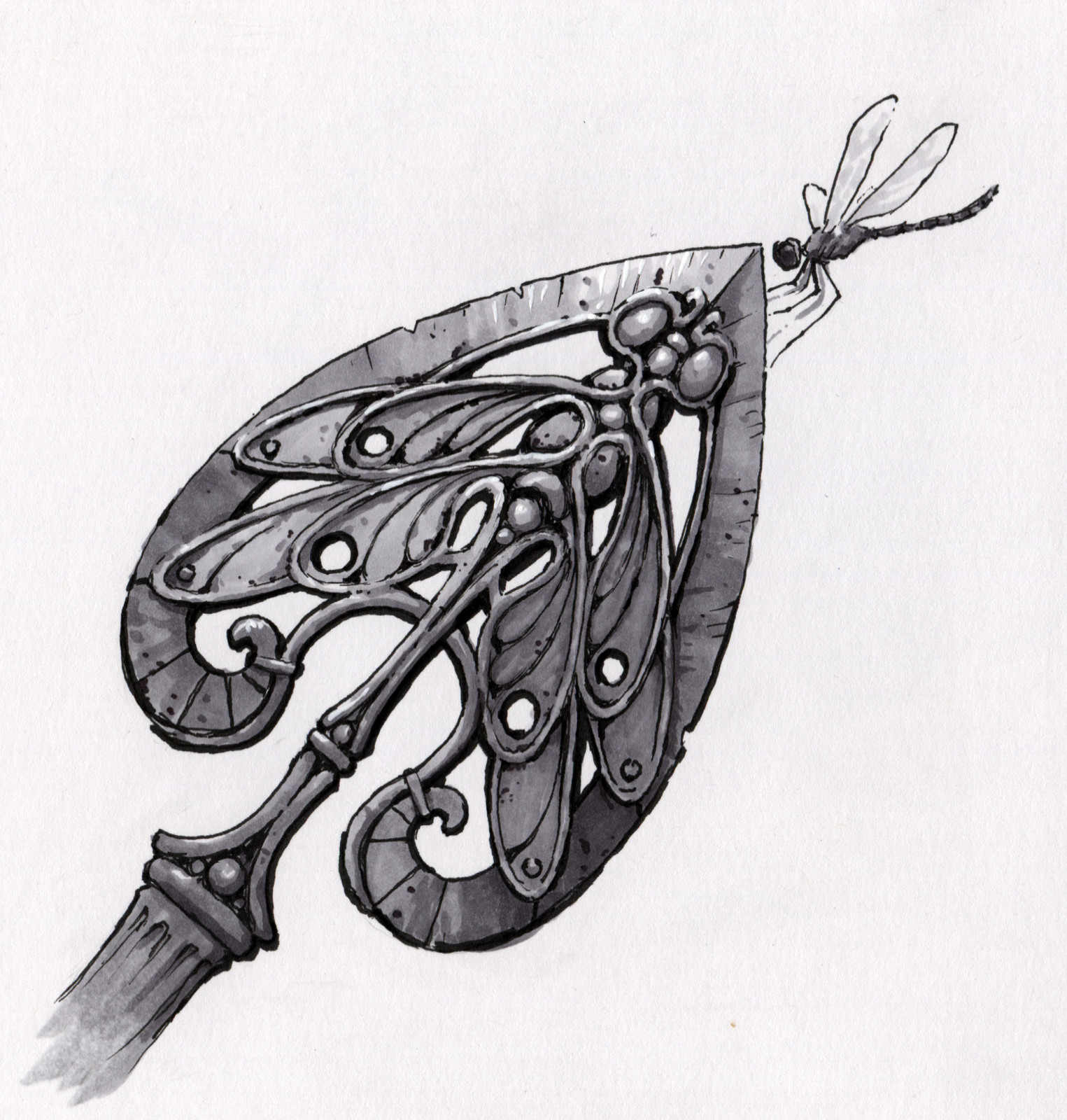 Gavelock
-a spear or dart : javelin