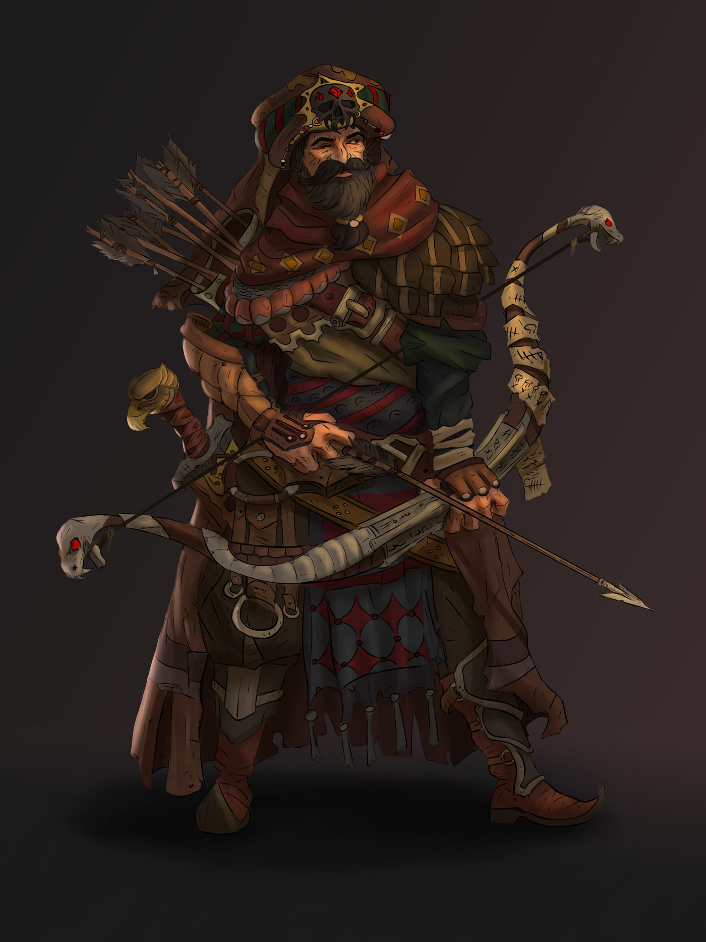 ArtStation - Desert Archer