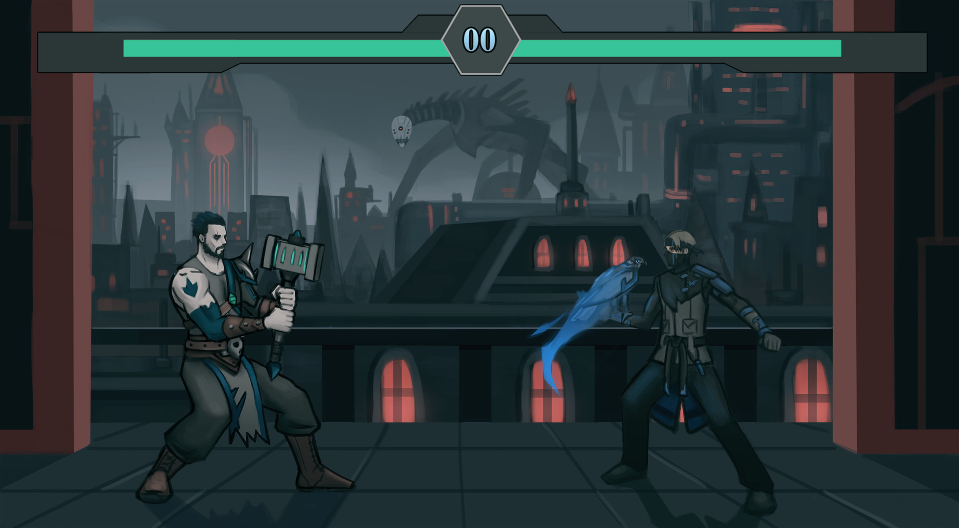 ArtStation Fighting Game Concept Stage 2 Mekanis