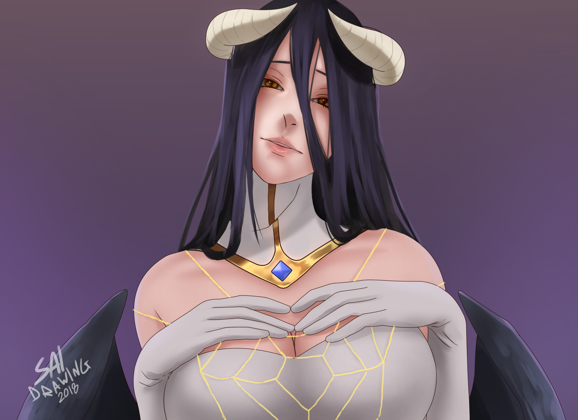 Sai Drawing See more fan art related to #overlord , #ainz ooal gown , #manga , #demiurugosu , #albedo , #pandora's actor , #overlord (anime) , #shalltear bloodfallen. none