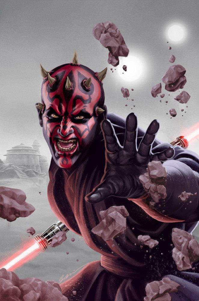 Darth Maul background WIP
