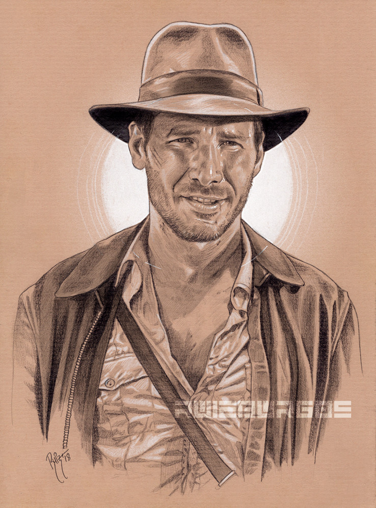 Man with the hat Original sketch  Indiana Jones fans  Facebook