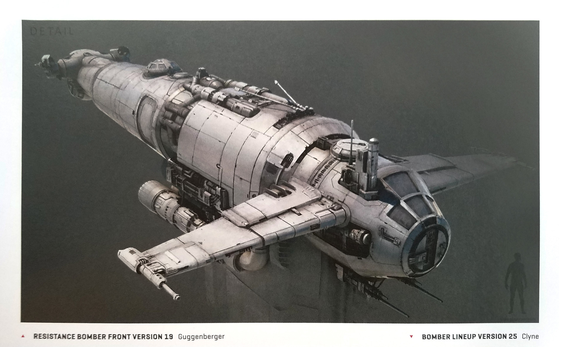 Luis Guggenberger Star Wars The Last Jedi Resistance Bomber Design