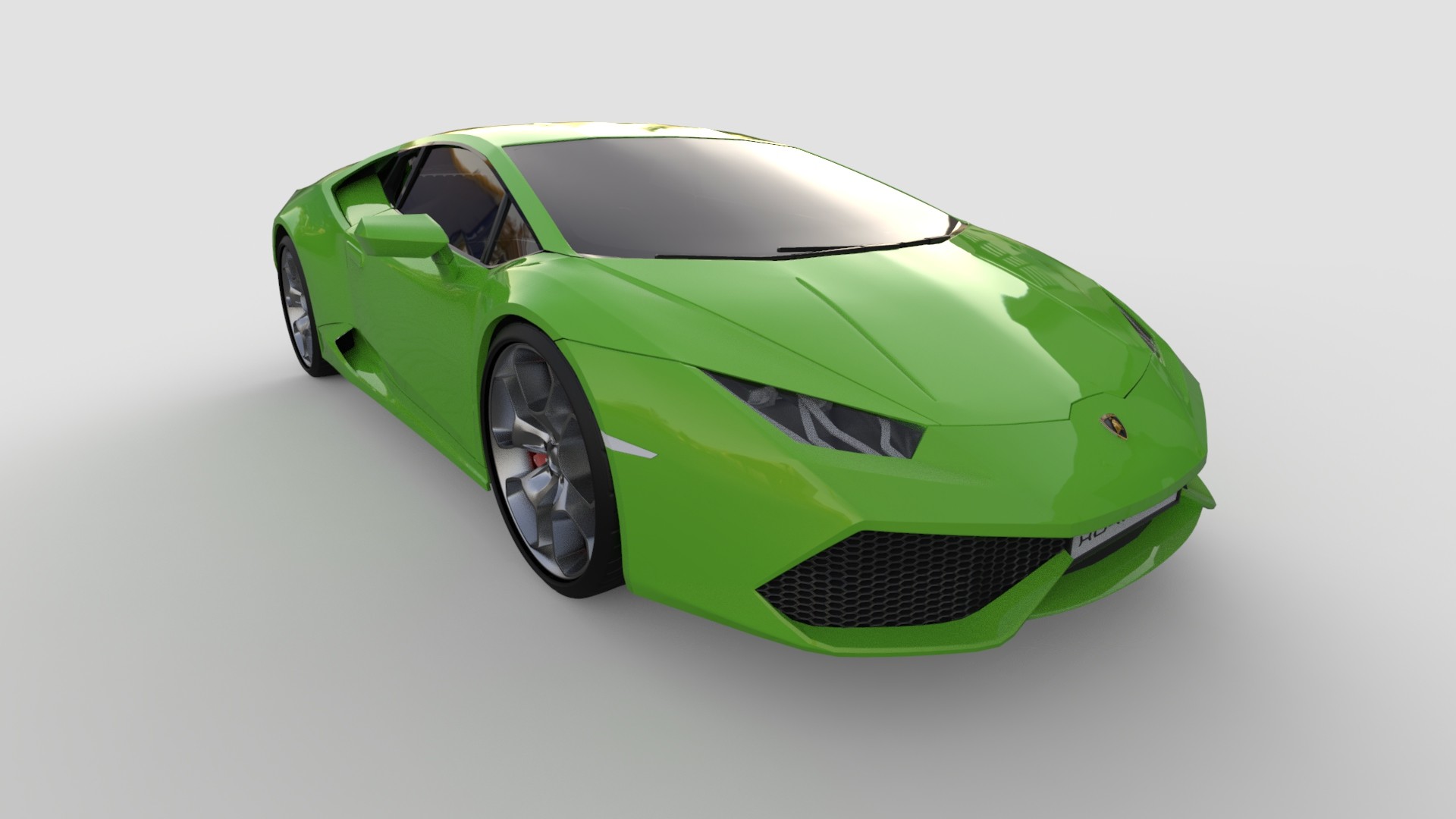 Artstation Lamborghini Huracan 3d Model Gaurav Gomes