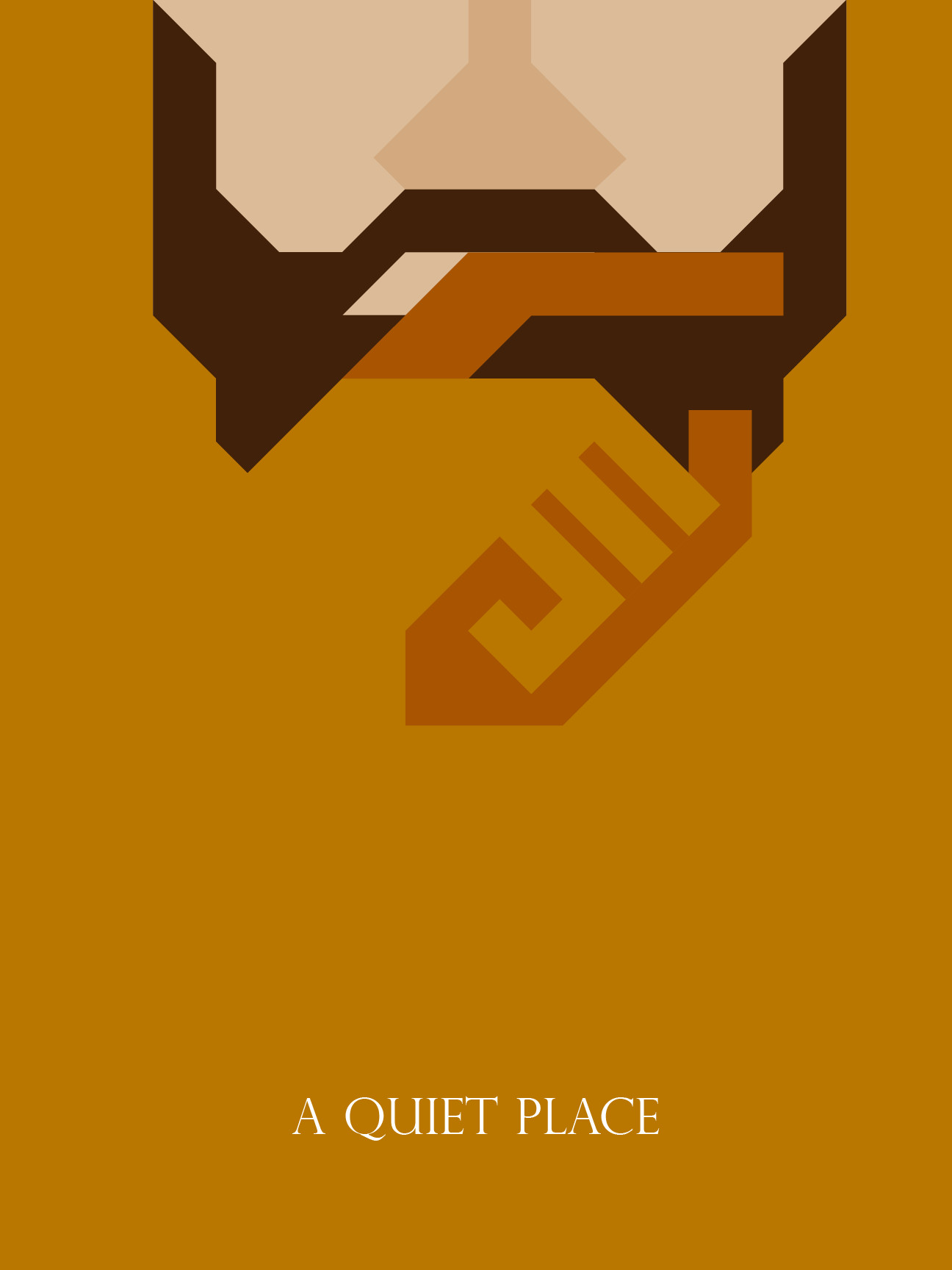 ArtStation A Quiet Place poster