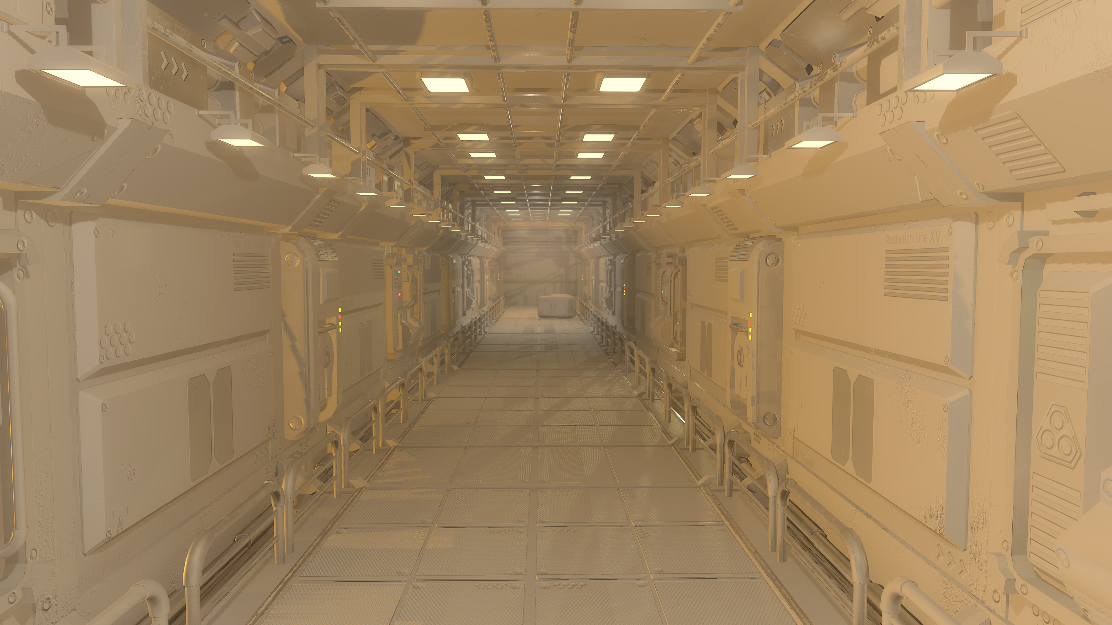 Render Hallway V02 "Plain"