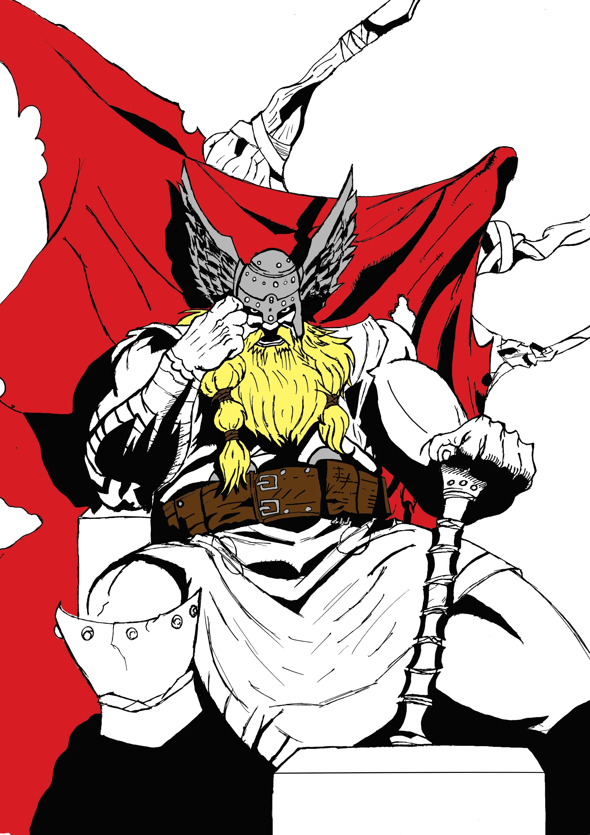 yasin gul thor fanart coloring