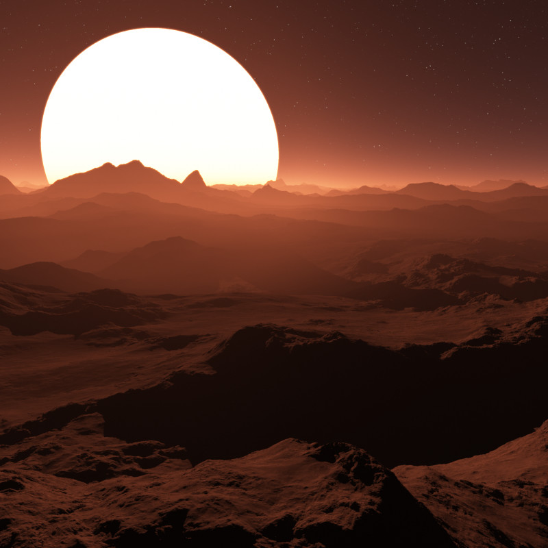 Experiment:  Red Giant planet