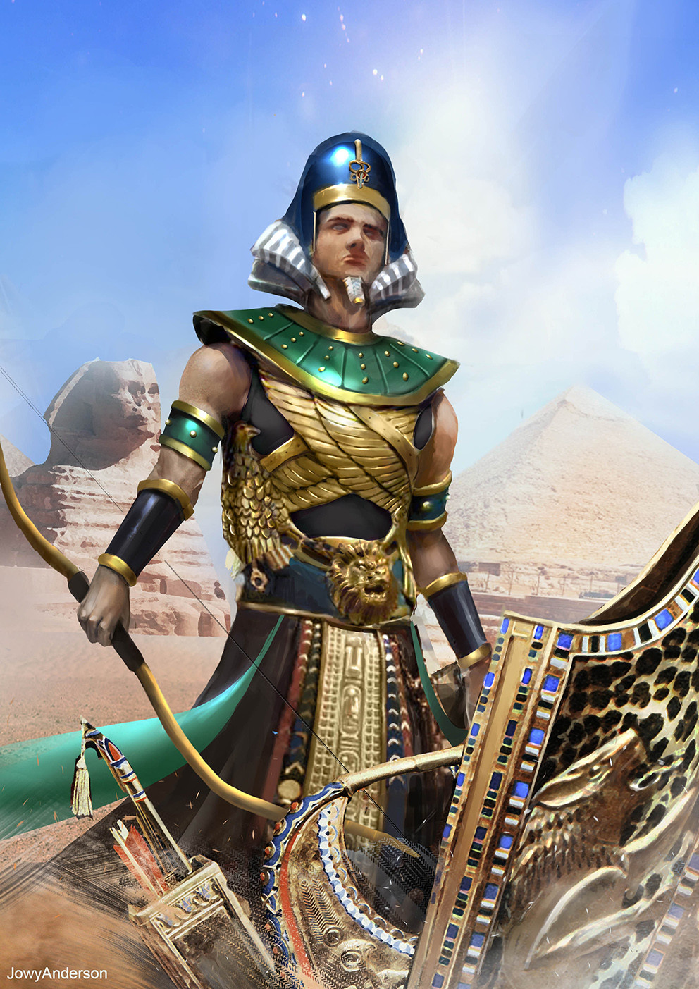 ArtStation - Pharaoh Ramesses 2