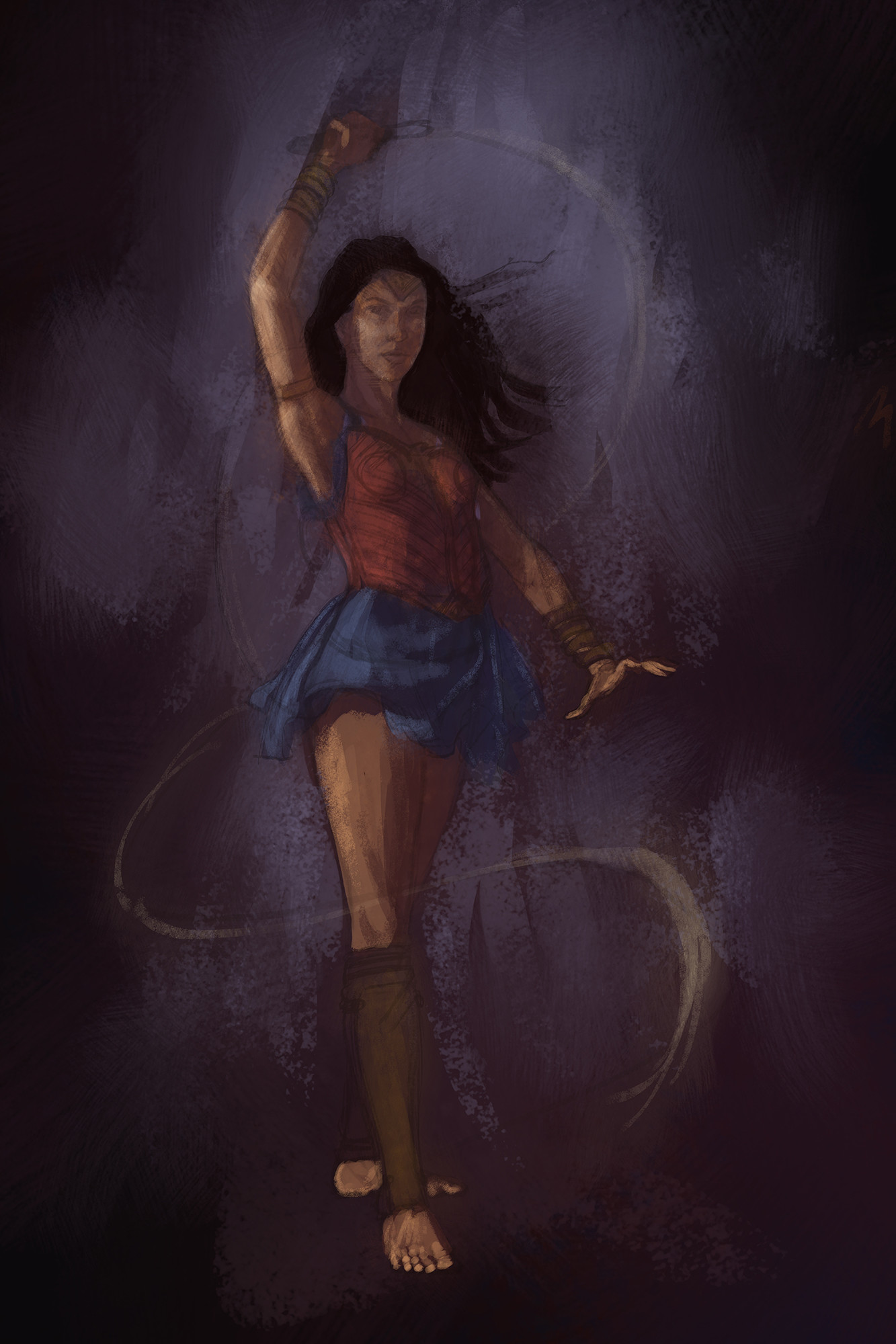 Artstation Diana Of Themyscira Wonder Woman Travis Wilson
