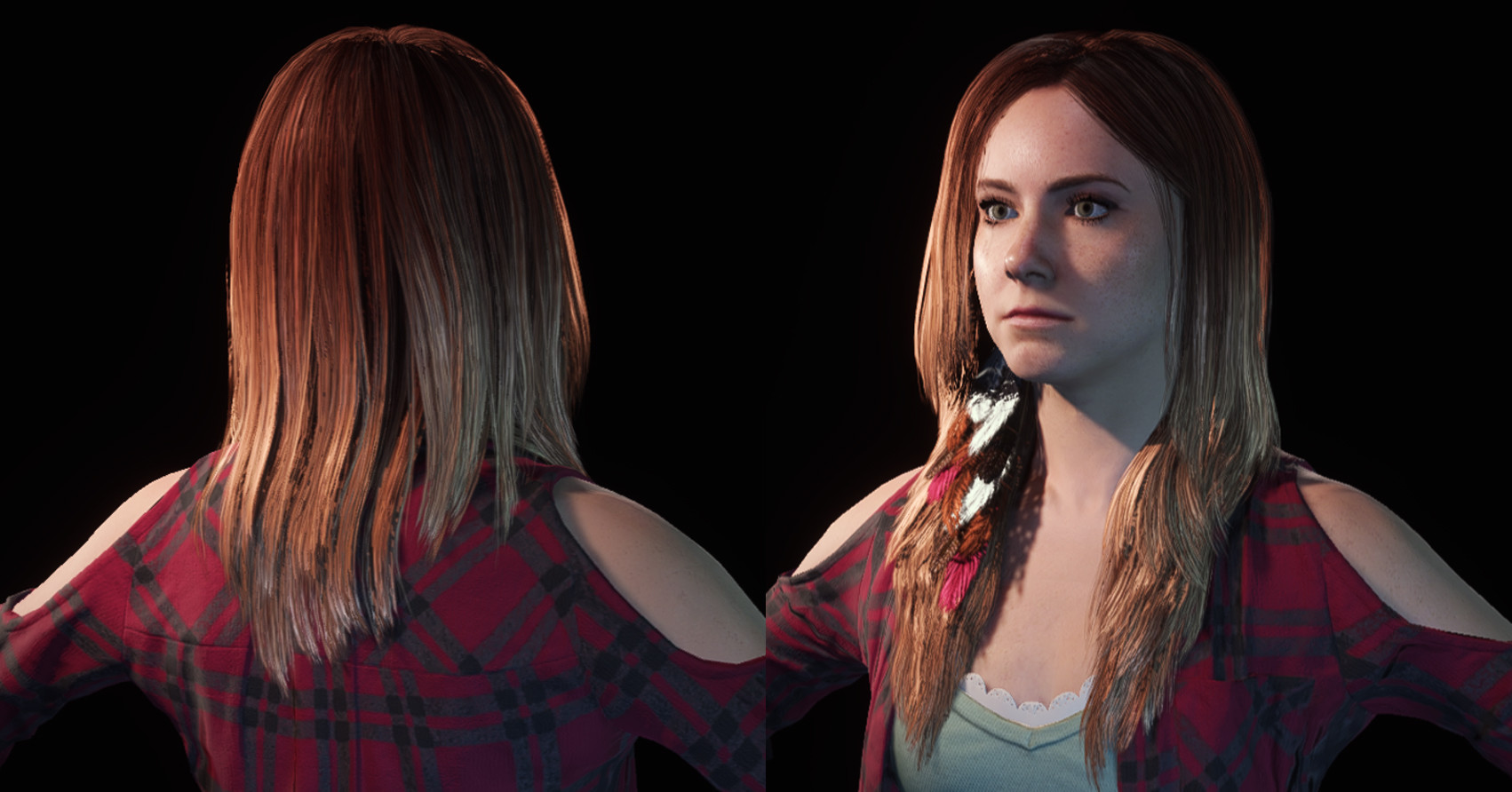 Ashleigh Stuart Madden Longshot Hair