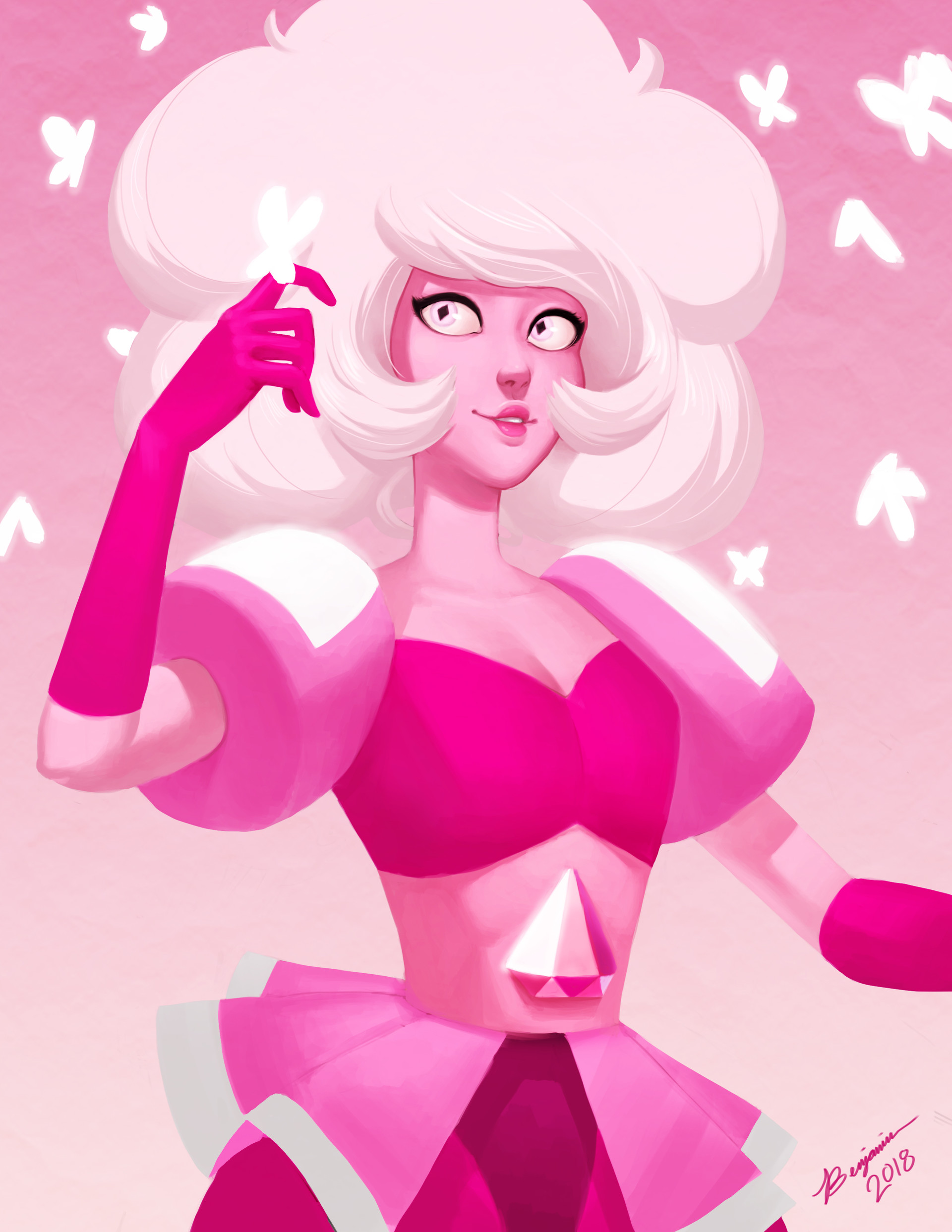Artstation Pink Diamond Benjamin Tang