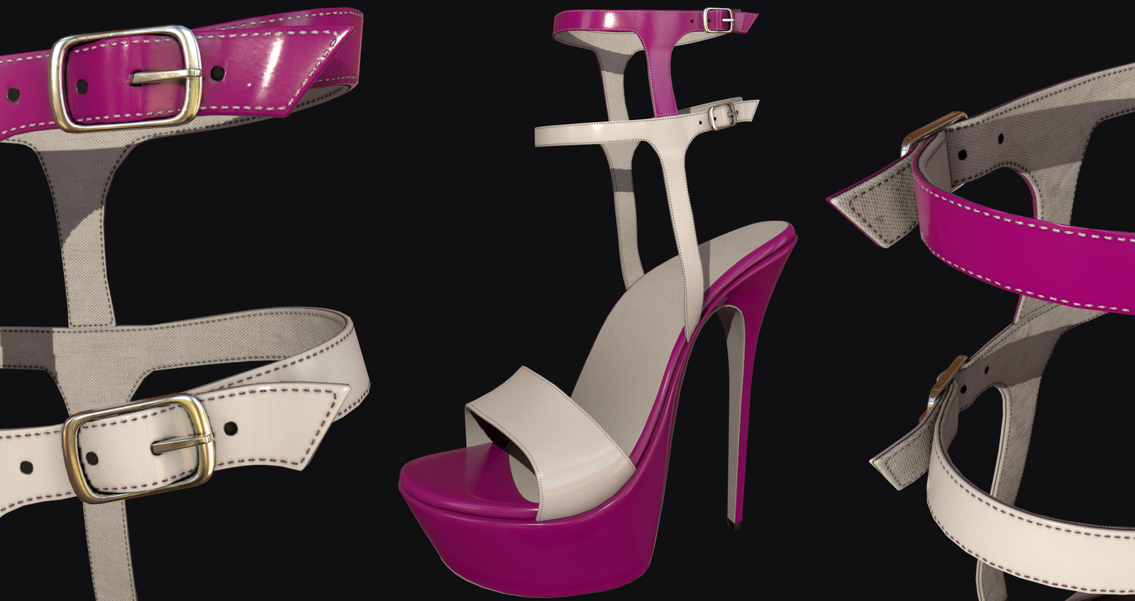 High Heel Sandals - detail