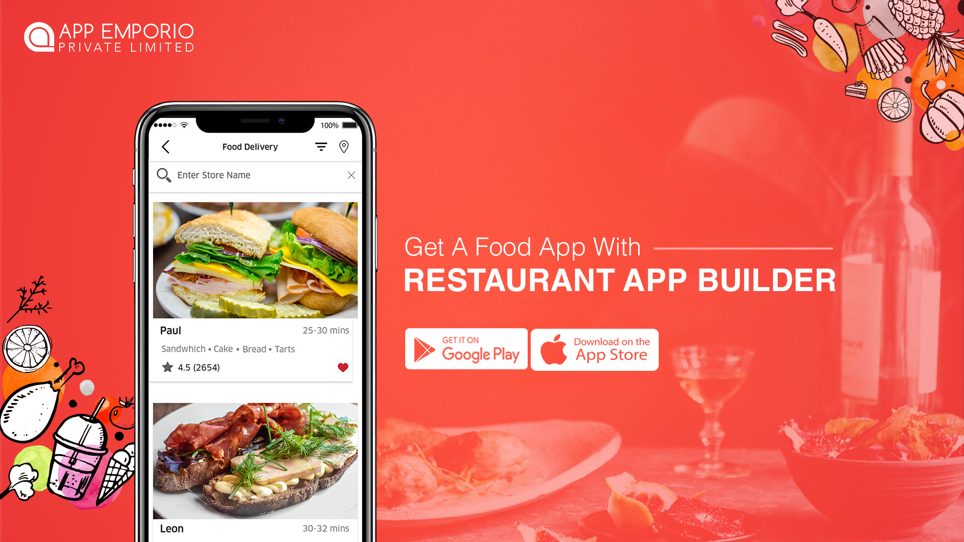 Smith Johnson Food Delivery App Builder