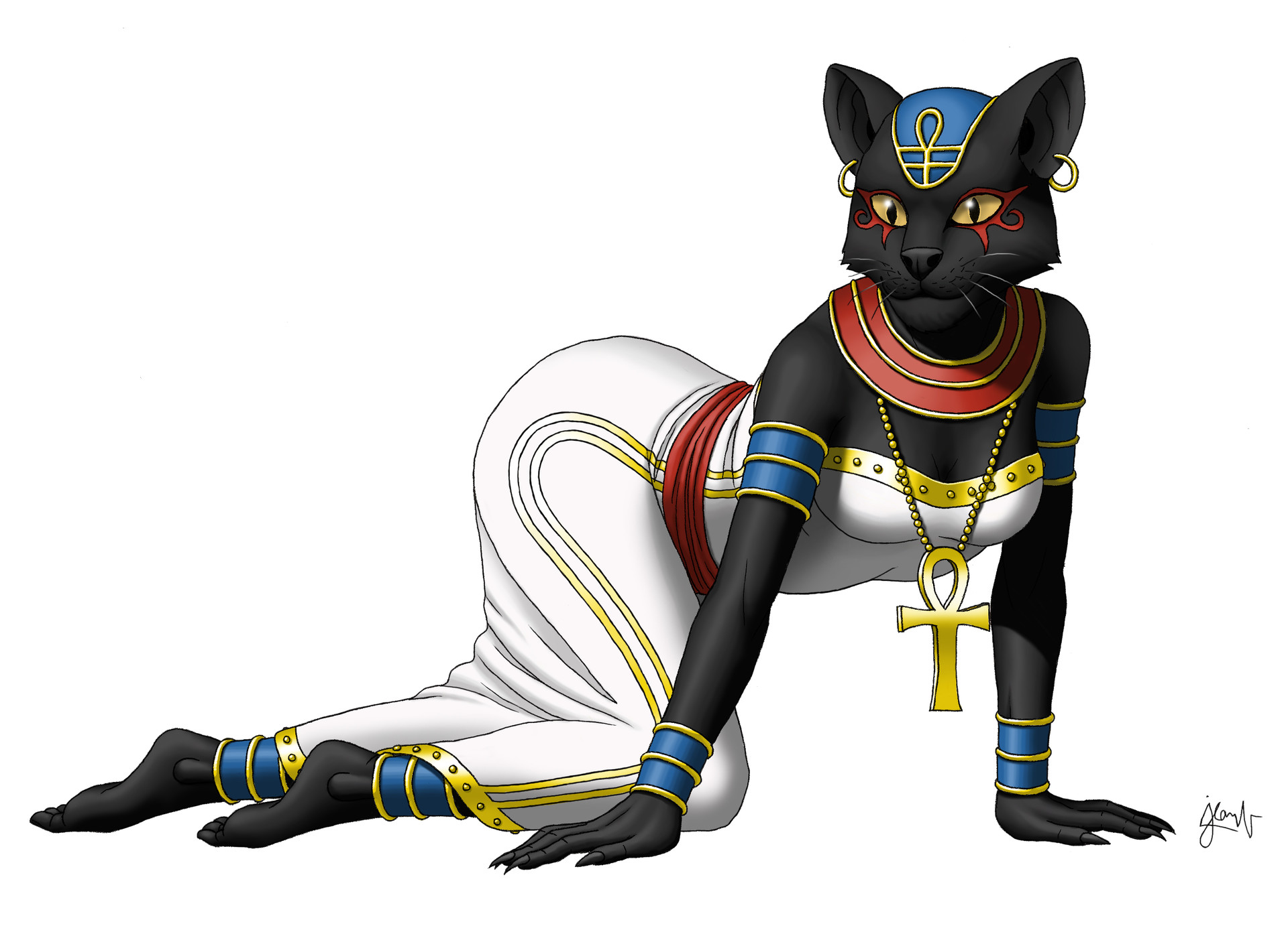 Богиня Египта кошка Бастет