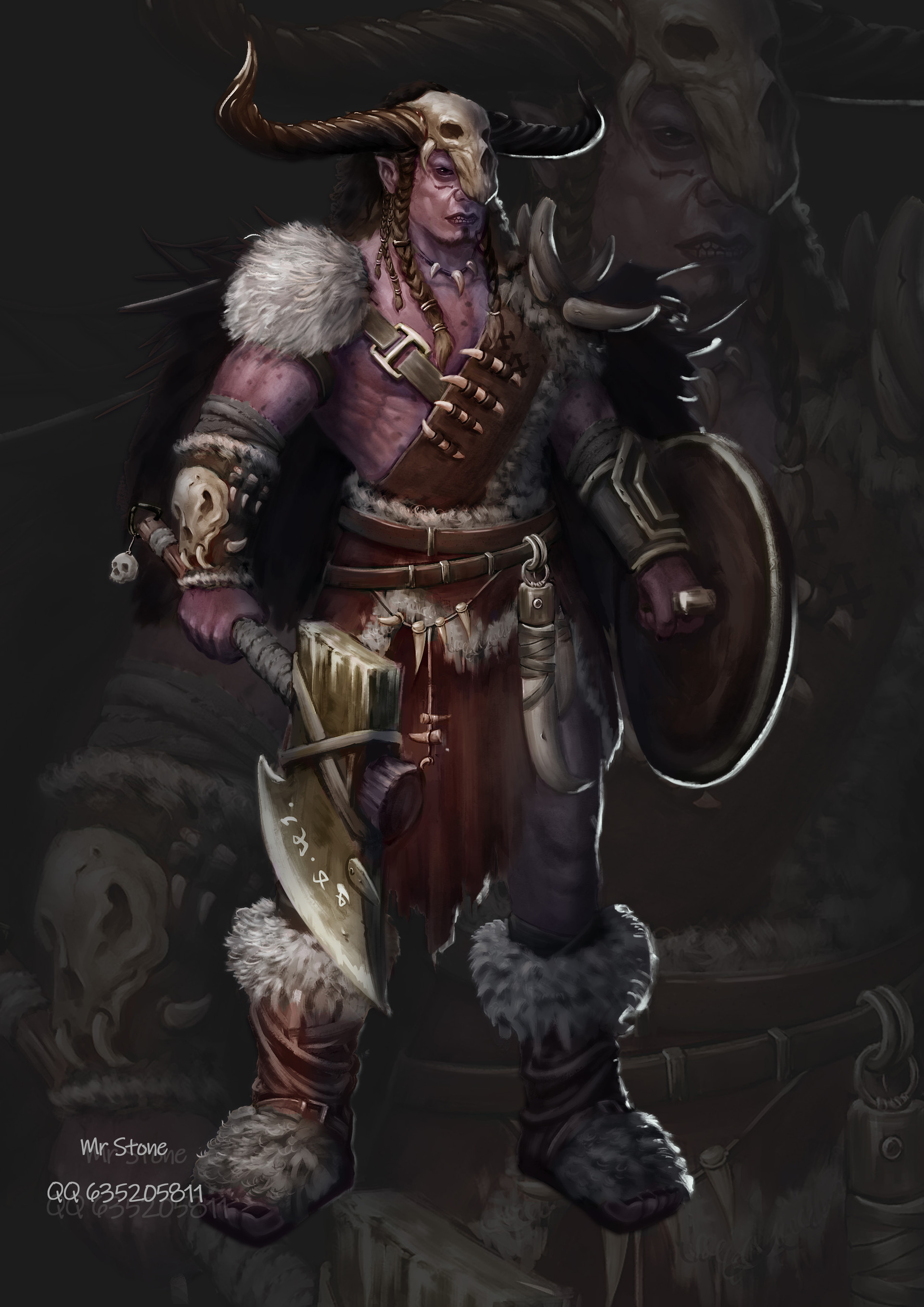 Yu Li 魔族战士 Yu Li 魔族战士