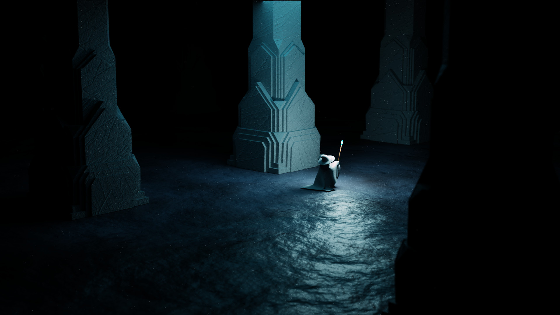 Artstation Gandalf In Moria Rhys Friesen
