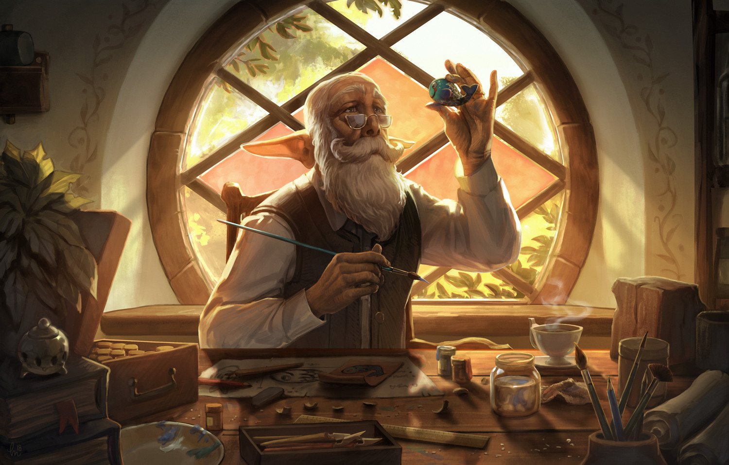 Artstation Ludwig The Toymaker Caroline Gariba Artstation Ludwig The Toymaker Caroline Gariba