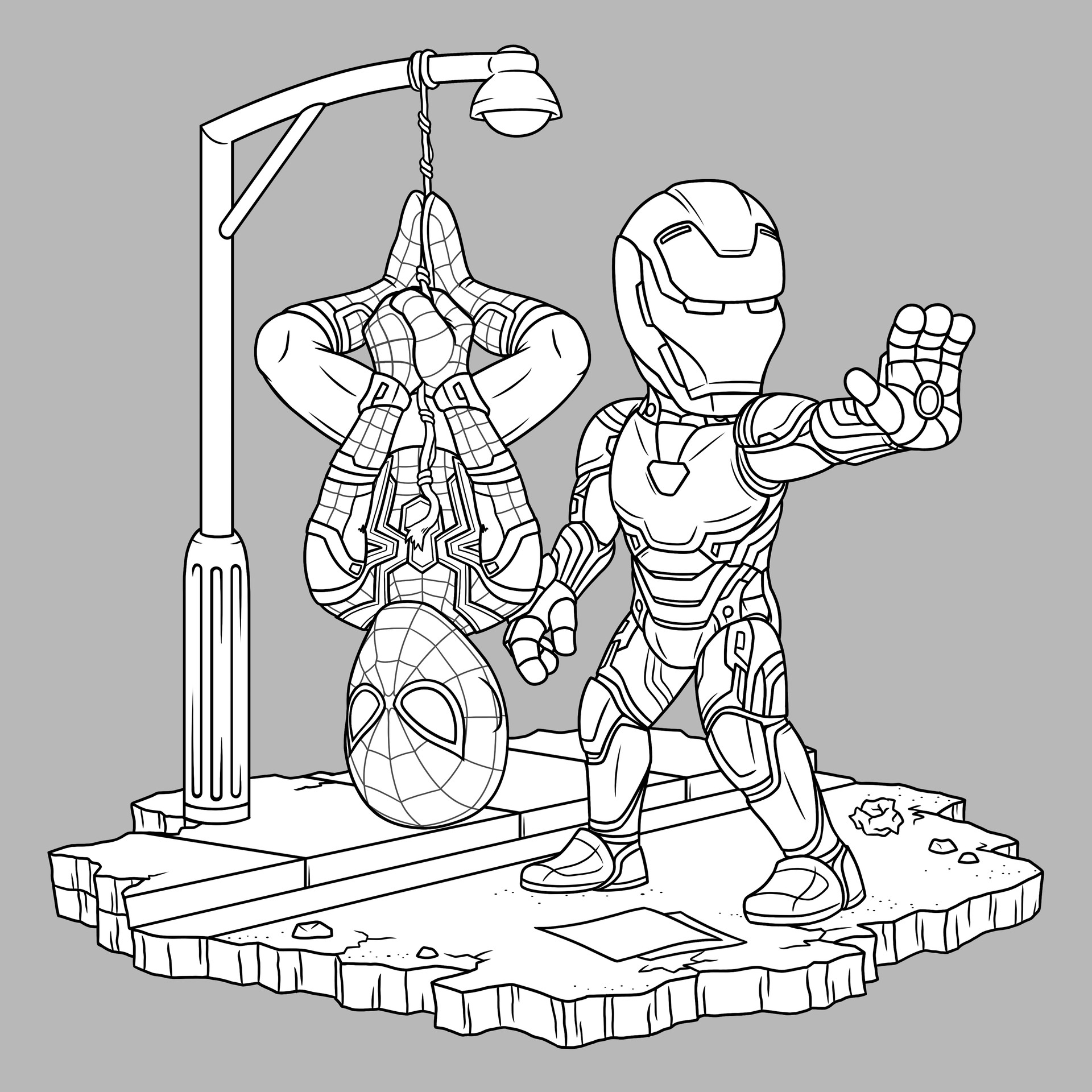 Nathaniel Howard Spider Man Iron Man