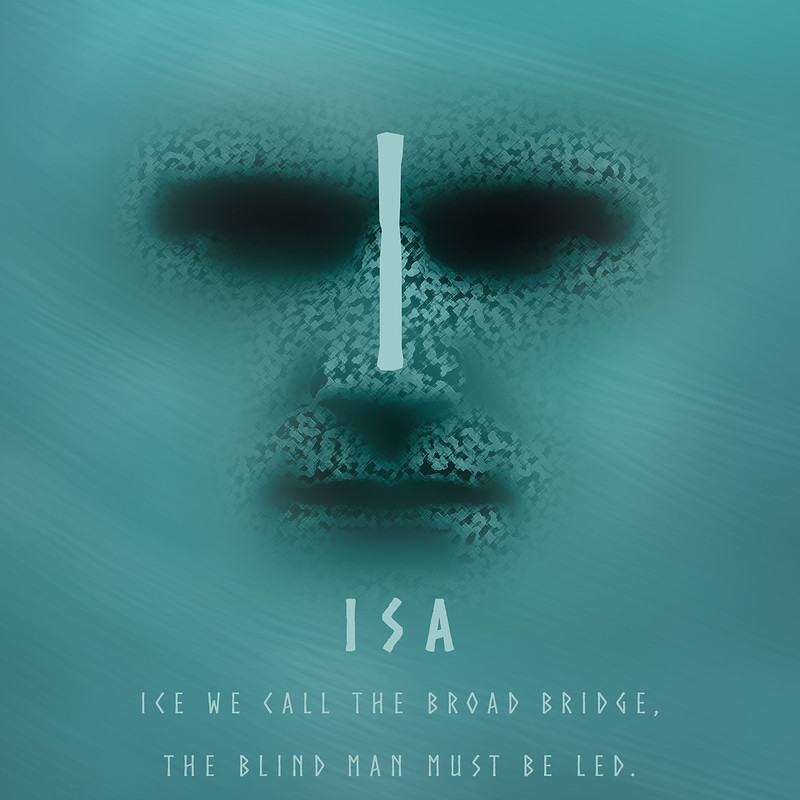 Isa Rune Poem Poster