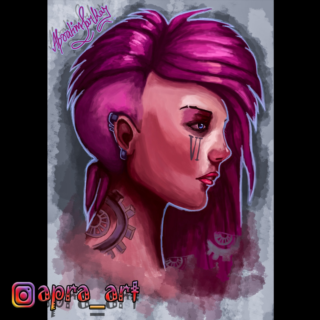 Artstation Girl Digital Painting Apratim Sarkar