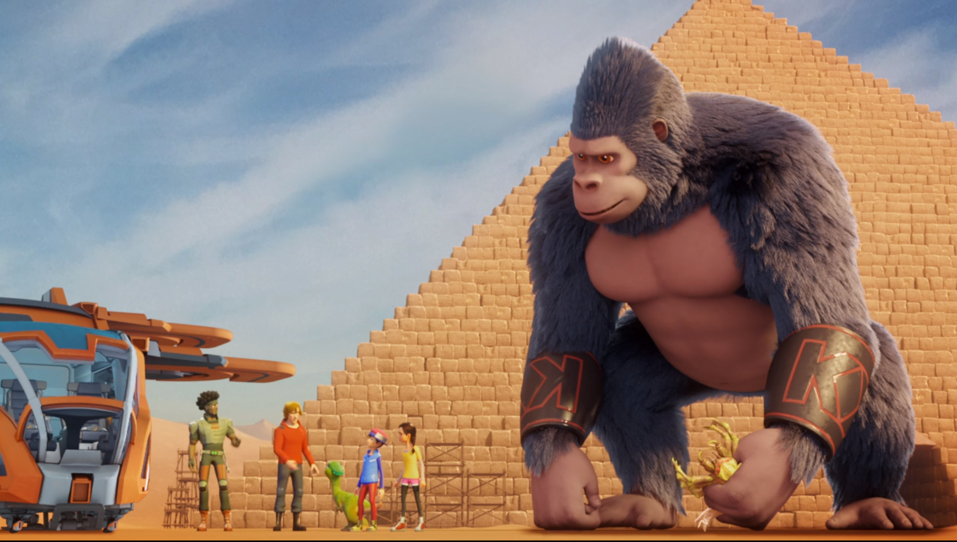 Shubhomoy Ghosh Netflix Kong King of the Apes Season 2